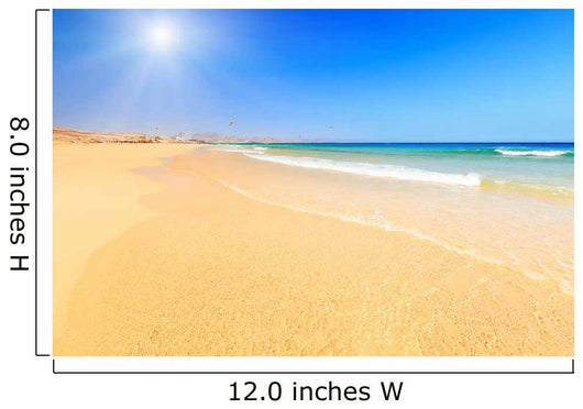 Beautiful Ocean Beach Wall Decal