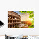 Colosseum Sunset Wall Decal