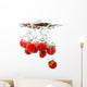 Splashing Strawberries Wall Decal