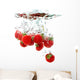 Splashing Strawberries Wall Decal