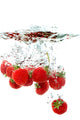 Splashing Strawberries Wall Decal