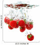 Splashing Strawberries Wall Decal