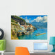 Panoramic Amalfi Beach and Wall Decal