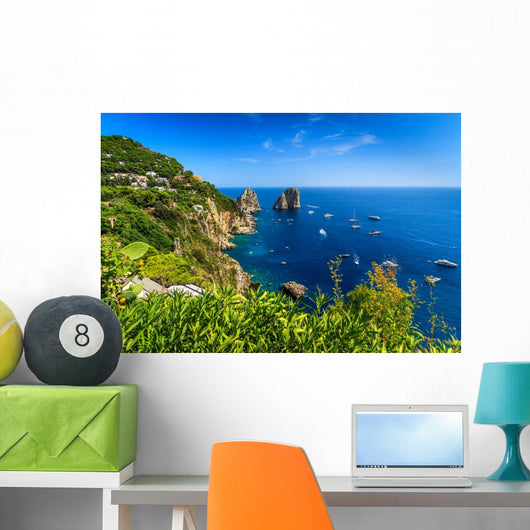 Capri Island Beach and Wall Decal