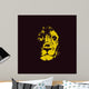 Lion Head Hand Drawn Wall Decal