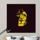 Lion Head Hand Drawn Wall Decal