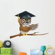 Owl Graduate or Teacher Wall Decal