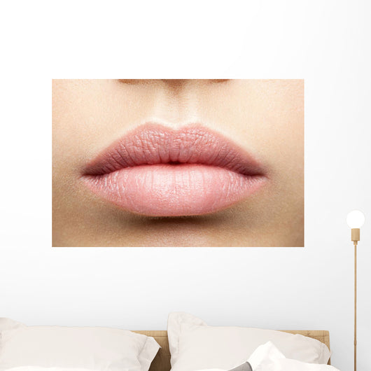 Perfect Natural Lips Wall Decal