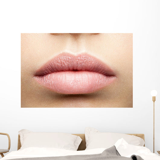 Perfect Natural Lips Wall Decal