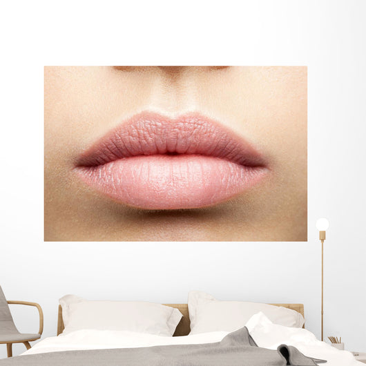 Perfect Natural Lips Wall Decal