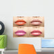 Collage Nude Glossy Lips Wall Decal