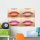 Collage Nude Glossy Lips Wall Decal