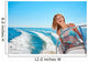 Summer Vacation Young Woman Wall Decal