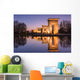 Temple Debod Night Madrid Wall Decal