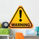 Warning Sign Wall Decal