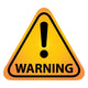 Warning Sign Wall Decal