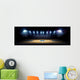 Basketball Stadium Wall Decal Panoramic Wall Decal