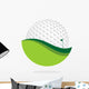 Golf Globe Wall Decal
