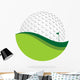 Golf Globe Wall Decal