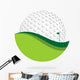 Golf Globe Wall Decal