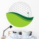Golf Globe Wall Decal