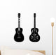 Acoustic and Resophonic Guitar Wall Stickers Wall Decal