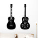 Acoustic and Resophonic Guitar Wall Stickers Wall Decal