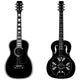 Acoustic and Resophonic Guitar Wall Stickers Wall Decal