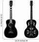 Acoustic and Resophonic Guitar Wall Stickers Wall Decal