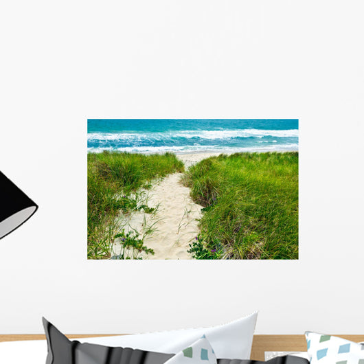 Sandy Path to Beach Wall Decal