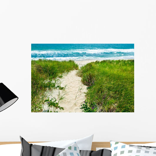 Sandy Path to Beach Wall Decal