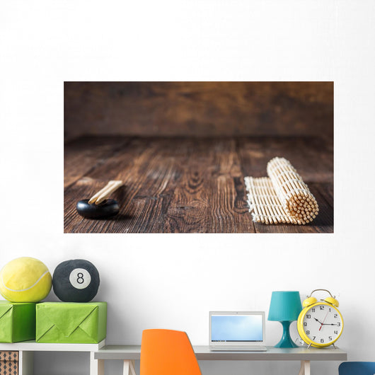 Mat for Sushi and Wall Decal