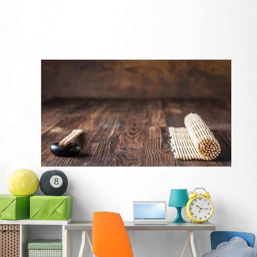 Mat for Sushi and Wall Decal