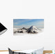 Peaks Mountains above Clouds Wall Decal