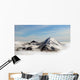Peaks Mountains above Clouds Wall Decal