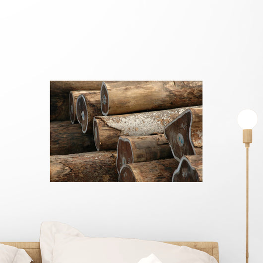 Logs Docks Wall Decal