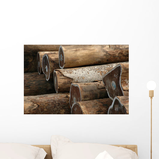 Logs Docks Wall Decal