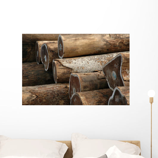 Logs Docks Wall Decal
