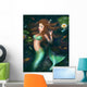 Beautiful Fantasy Mermaid Lake Wall Decal