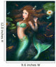 Beautiful Fantasy Mermaid Lake Wall Decal