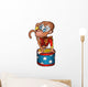 Monkey Circus Performer Detailed Wall Decal