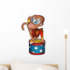 Monkey Circus Performer Detailed Wall Decal