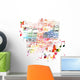 Colorful Music Wall Decal