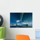 Aurora Borealis Jokulsarlon Iceland Wall Decal