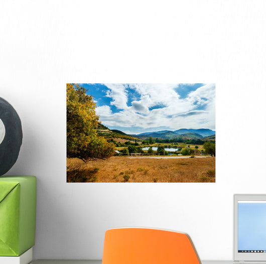 Lake Mountain Wall Decal