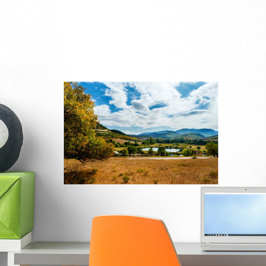 Lake Mountain Wall Decal