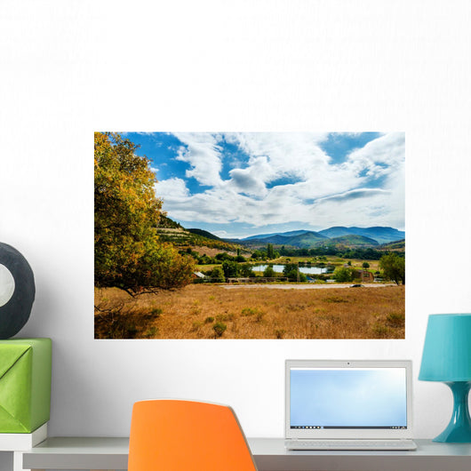 Lake Mountain Wall Decal