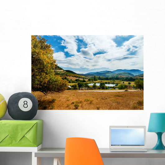 Lake Mountain Wall Decal