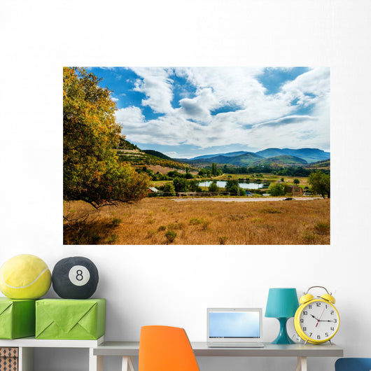 Lake Mountain Wall Decal