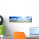 Summer Landscape Panorama Wall Decal Panoramic Wall Decal